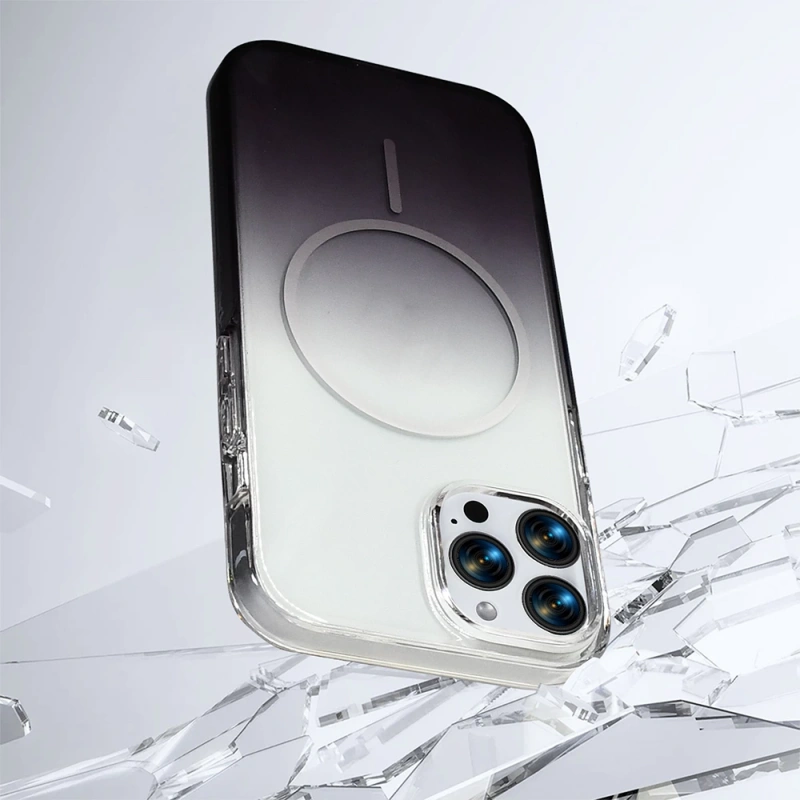 Apple iPhone 15 Pro Max Kılıf M-Safe Şarj Özellikli Zore Septik Silikon Kapak