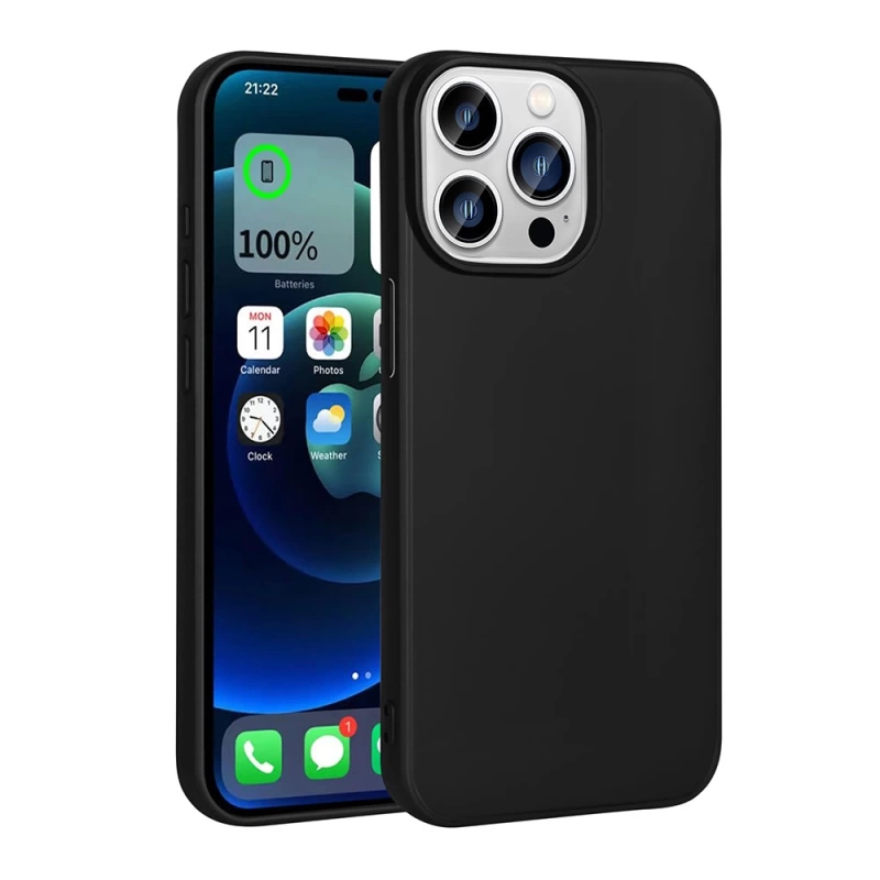 Apple iPhone 15 Pro Max Kılıf Zore Premier Silikon Kapak