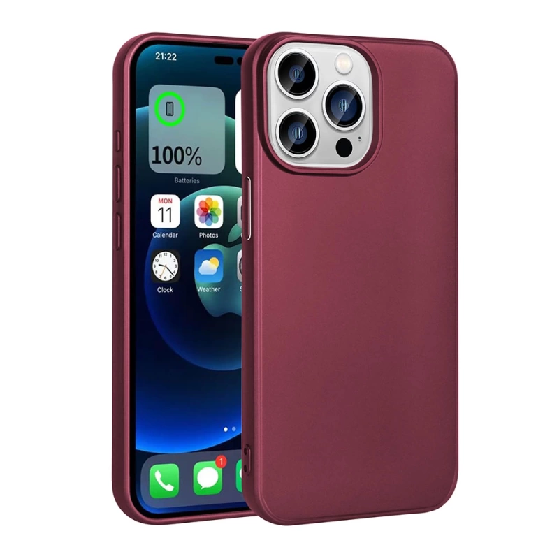 Apple iPhone 15 Pro Max Kılıf Zore Premier Silikon Kapak