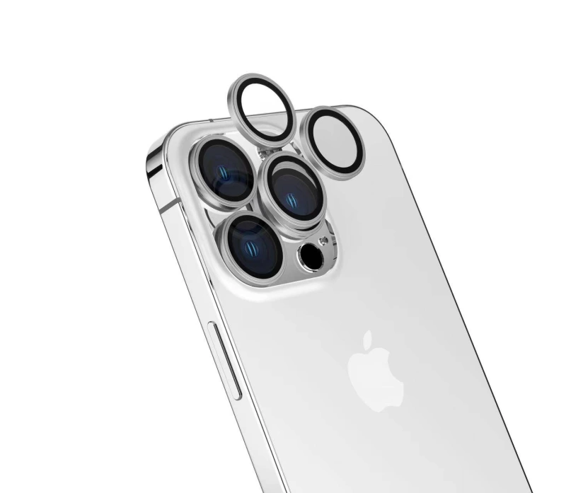 Apple iPhone 15 Pro Max Zore CL-15 Parmak İzi Bırakmayan Anti-Reflective Kamera Lens Koruyucu