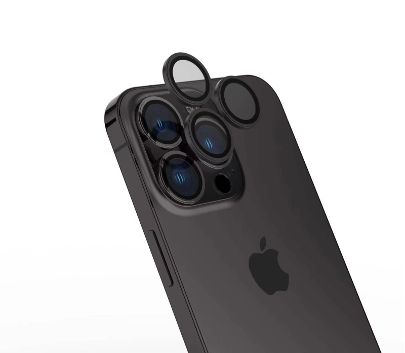 Apple iPhone 15 Pro Zore CL-15 Parmak İzi Bırakmayan Anti-Reflective Kamera Lens Koruyucu