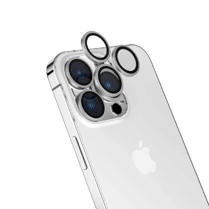 Apple iPhone 15 Pro Zore CL-15 Parmak İzi Bırakmayan Anti-Reflective Kamera Lens Koruyucu