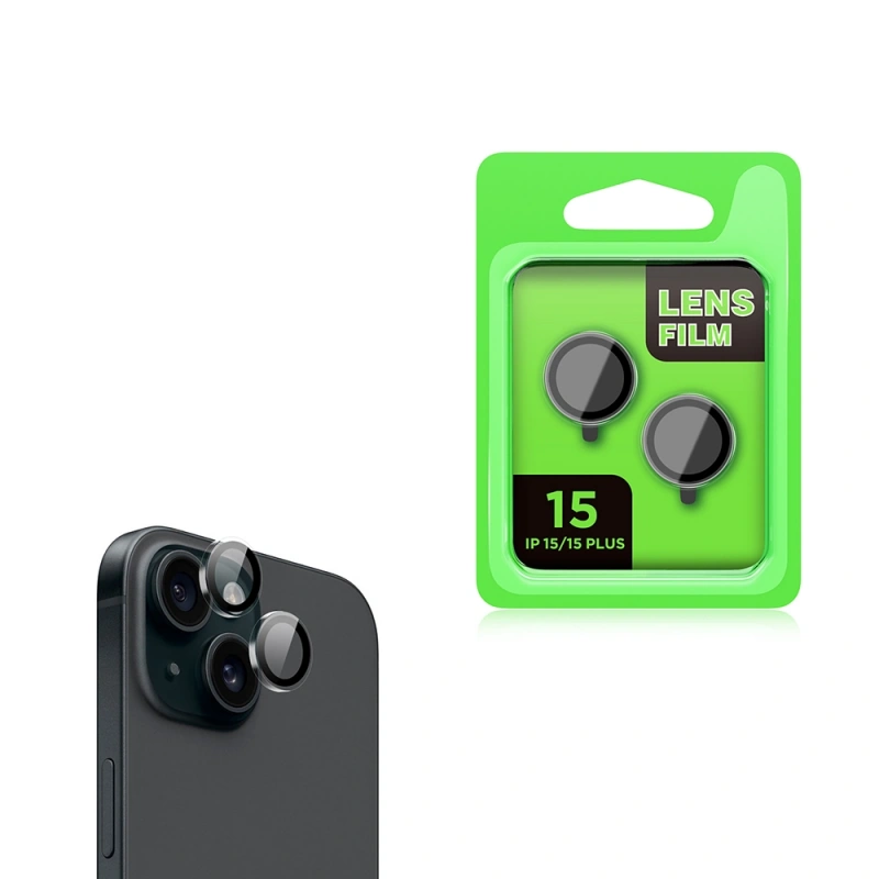 Apple iPhone 15 Zore CL-07 Kamera Lens Koruyucu