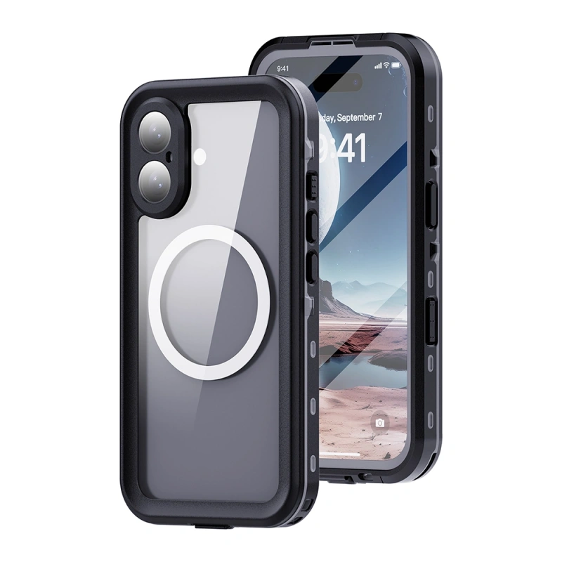 Apple iPhone 16 Kılıf 1-1 Su Geçirmez Kılıf