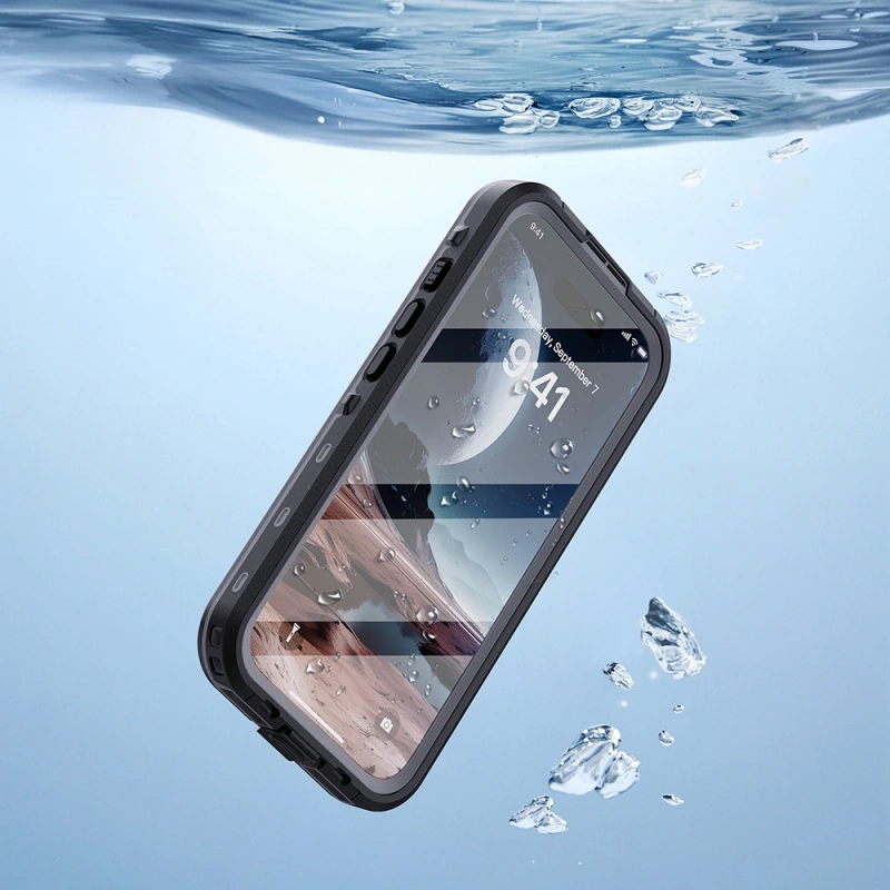 Apple iPhone 16 Kılıf 1-1 Su Geçirmez Kılıf