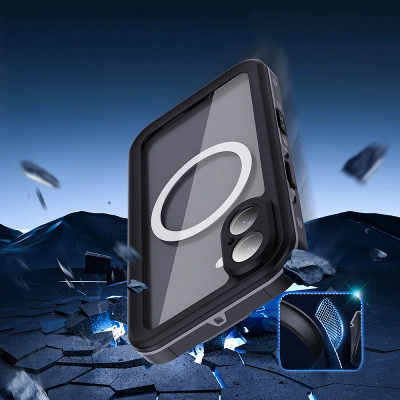 Apple iPhone 16 Kılıf 1-1 Su Geçirmez Kılıf