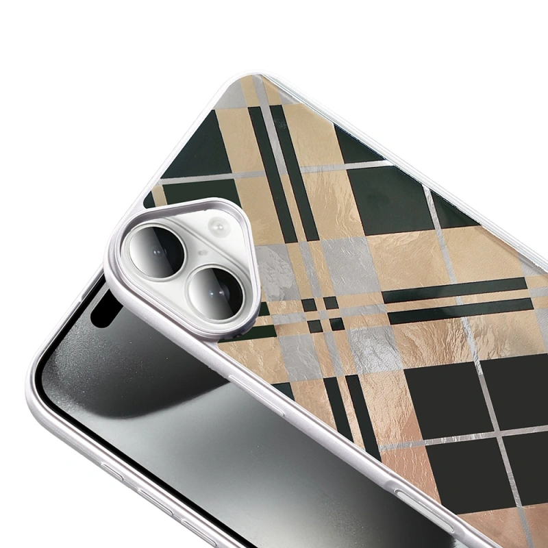 Apple iPhone 16 Kılıf Desenli Zore Mep Kapak