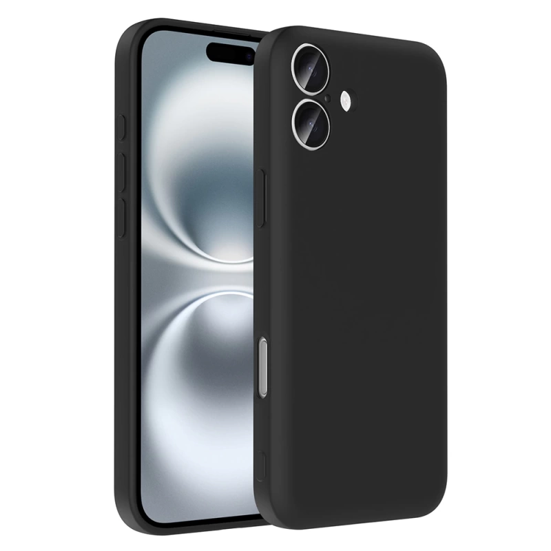 Apple iPhone 16 Kılıf Kamera Korumalı Kartlık Hazneli Zore Vitra Kapak