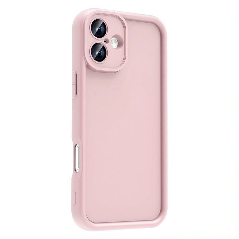 Apple iPhone 16 Kılıf Kamera Korumalı Zore Ananas Kapak