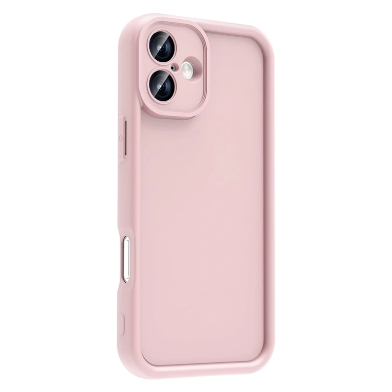 Apple iPhone 16 Kılıf Kamera Korumalı Zore Ananas Kapak