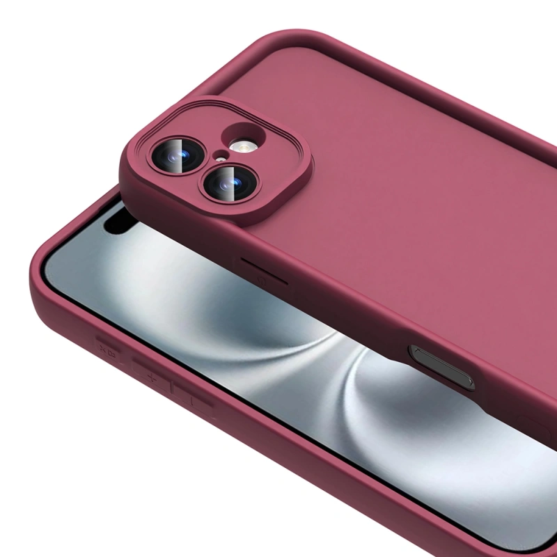 Apple iPhone 16 Kılıf Kamera Korumalı Zore Ananas Kapak