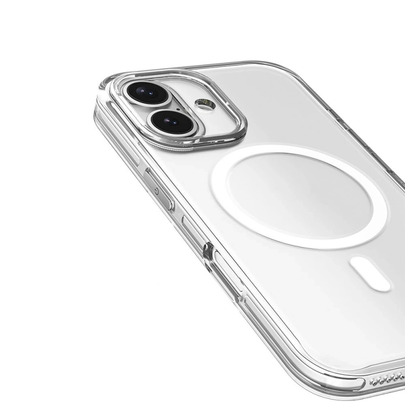 Apple iPhone 16 Kılıf M-safe Şarj Özellikli Kamera Korumalı Zore Kripto Kapak