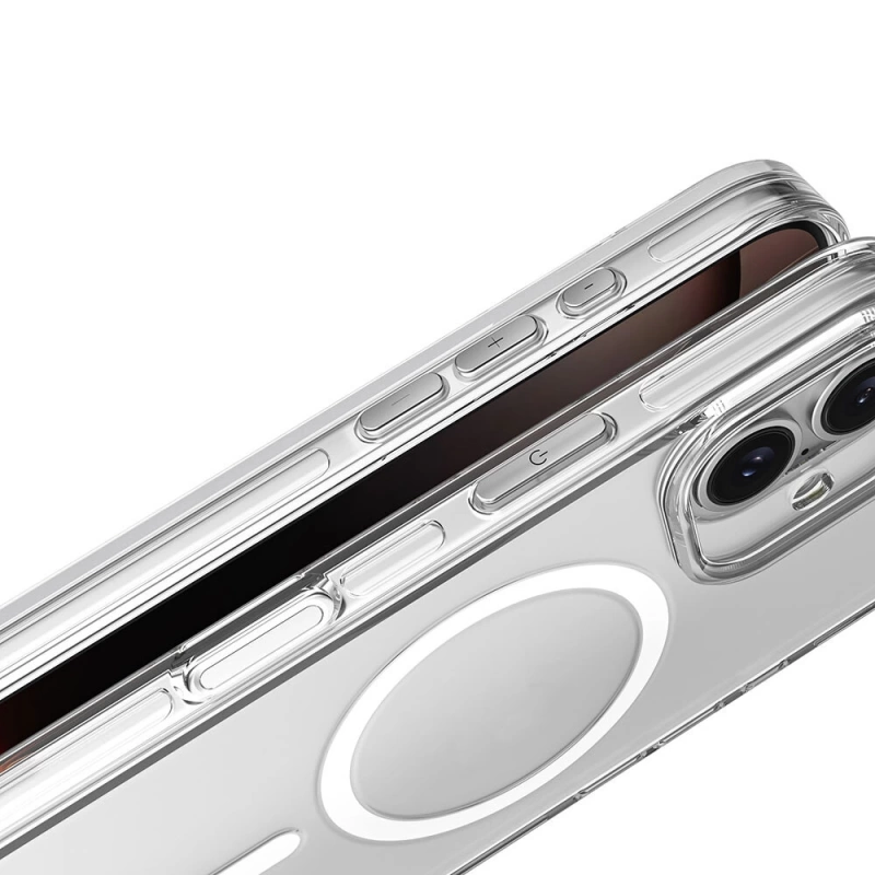 Apple iPhone 16 Kılıf M-safe Şarj Özellikli Kamera Korumalı Zore Kripto Kapak