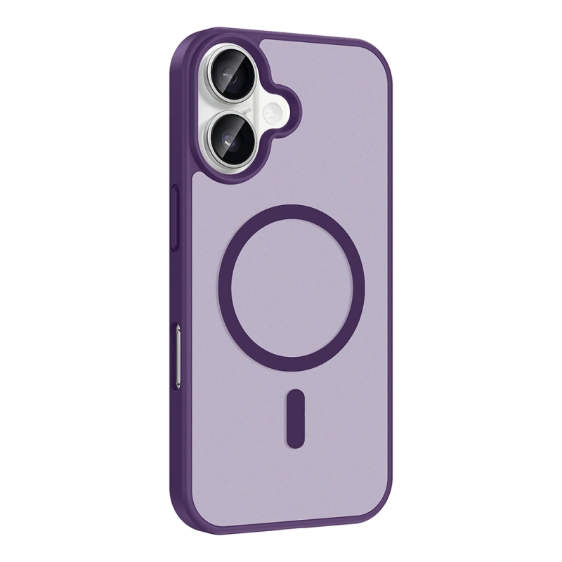 Apple iPhone 16 Kılıf M-safe Şarj Özellikli Zore Babet Kapak