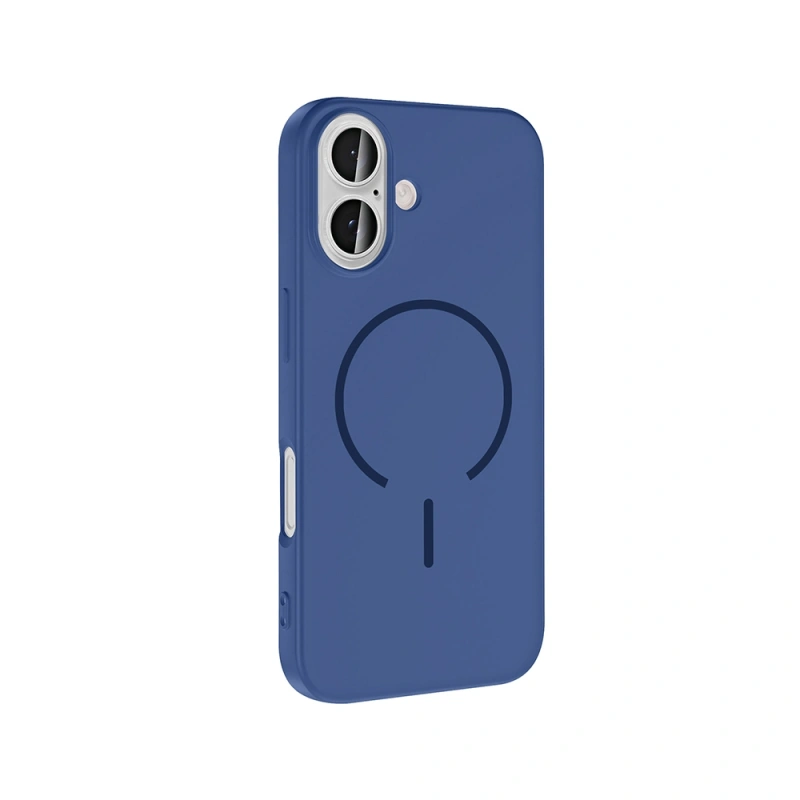 Apple iPhone 16 Kılıf M-safe Şarj Özellikli Zore Meta Kapak