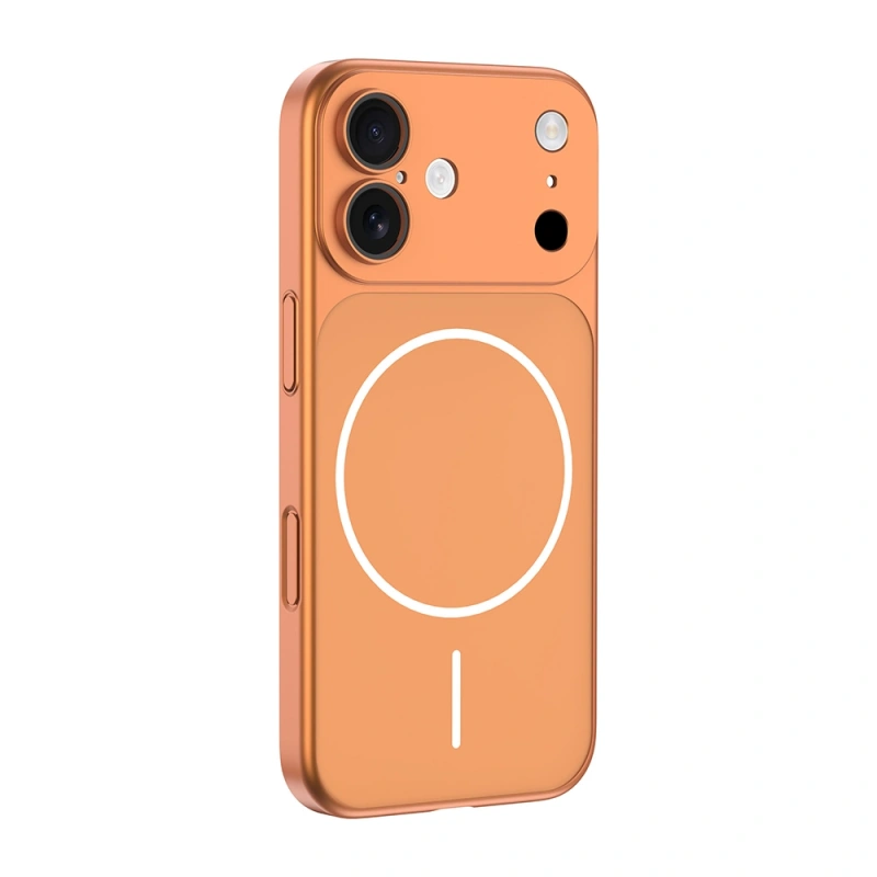 Apple iPhone 16 Kılıf Zore M-Safe Şarj Özellikli Kamera Korumalı Spark Kapak