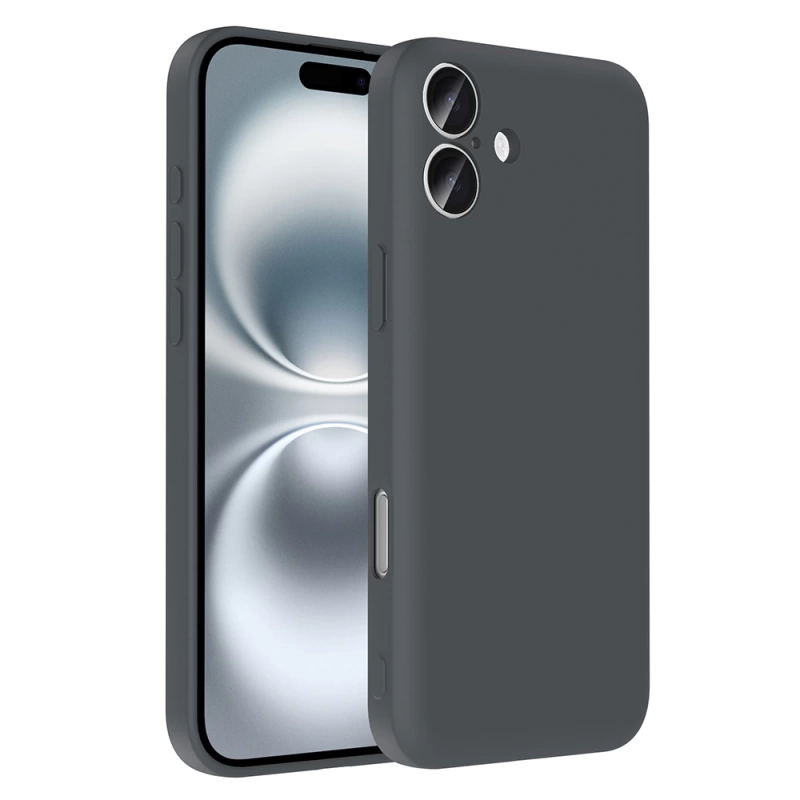 Apple iPhone 16 Plus Kılıf Kamera Korumalı Kartlık Hazneli Zore Vitra Kapak