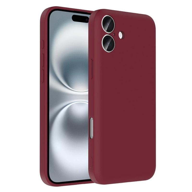Apple iPhone 16 Plus Kılıf Kamera Korumalı Kartlık Hazneli Zore Vitra Kapak