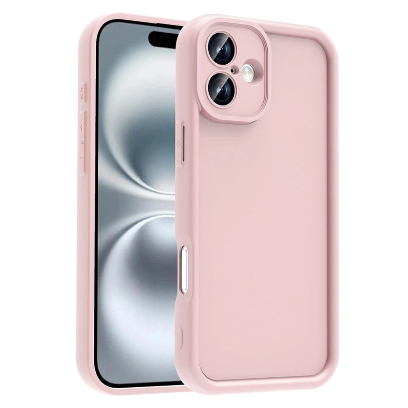 Apple iPhone 16 Plus Kılıf Kamera Korumalı Zore Ananas Kapak
