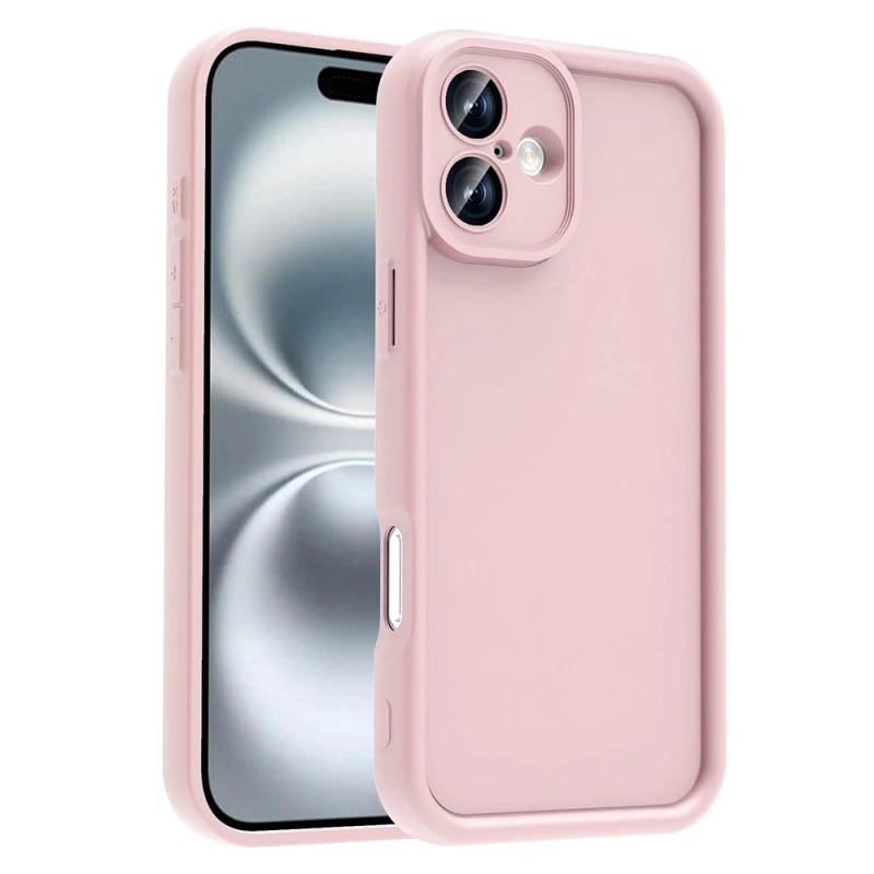 Apple iPhone 16 Plus Kılıf Kamera Korumalı Zore Ananas Kapak