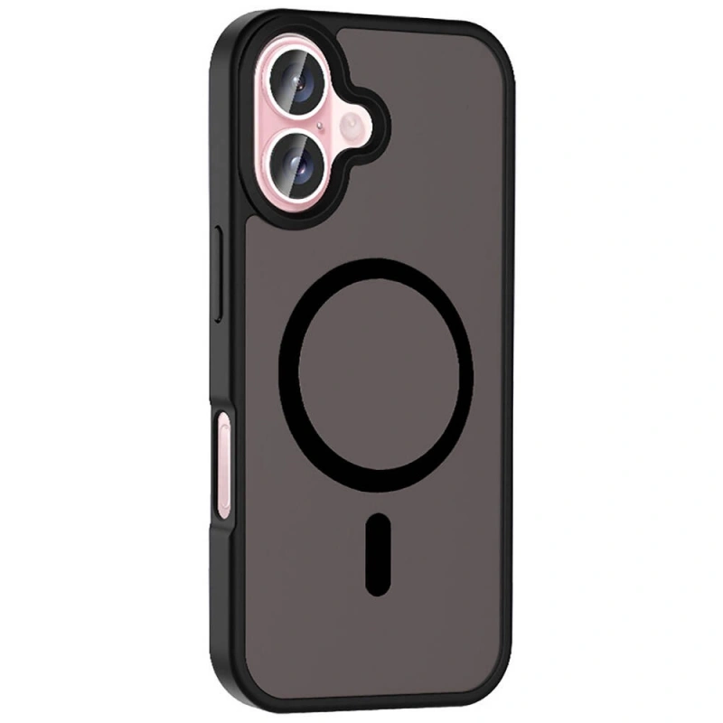Apple iPhone 16 Plus Kılıf M-safe Şarj Özellikli Mat Arka Yüzey Zore Sio Kapak