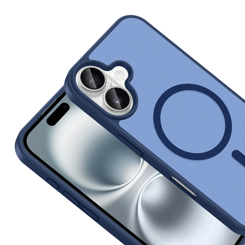 Apple iPhone 16 Plus Kılıf M-safe Şarj Özellikli Zore Babet Kapak