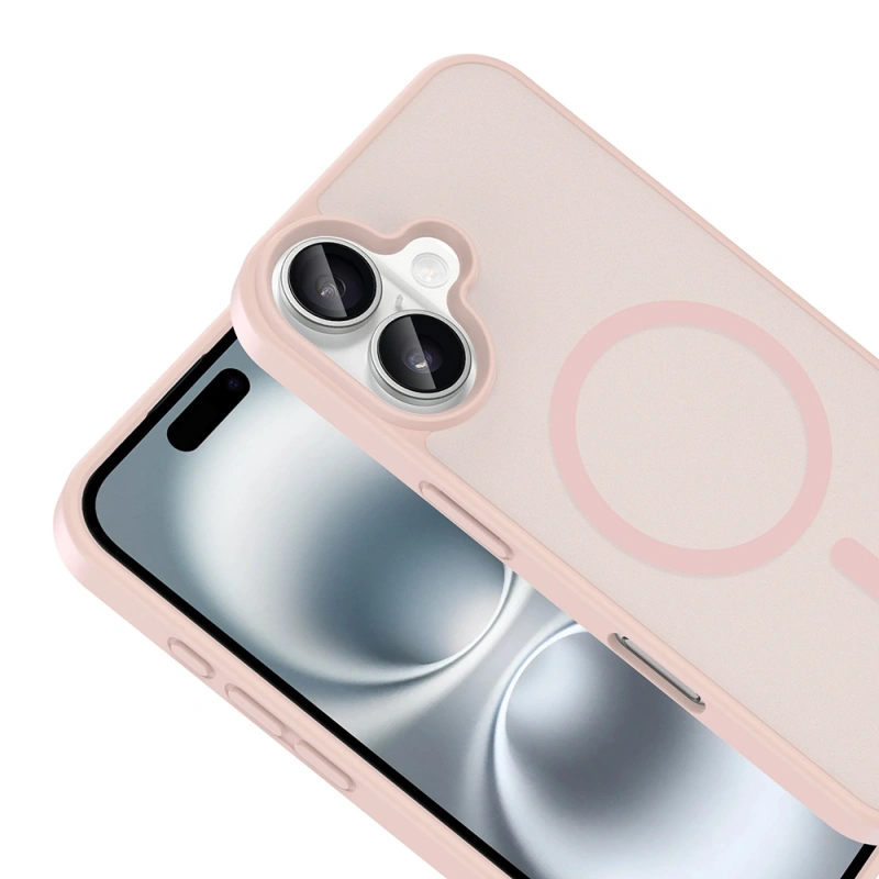 Apple iPhone 16 Plus Kılıf M-safe Şarj Özellikli Zore Babet Kapak