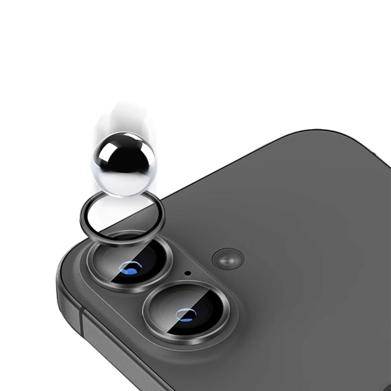 Apple iPhone 16 Plus Zore Mikro Kamera Lens Koruyucu
