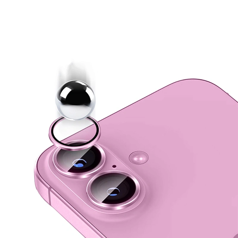 Apple iPhone 16 Plus Zore Mikro Kamera Lens Koruyucu