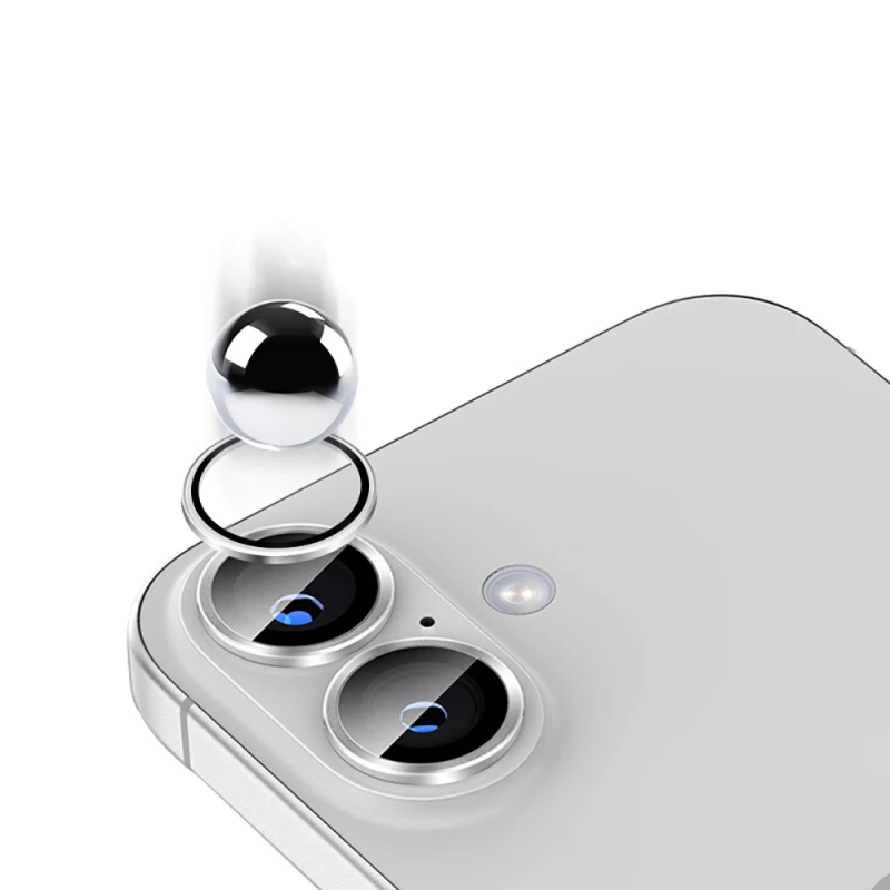 Apple iPhone 16 Plus Zore Mikro Kamera Lens Koruyucu