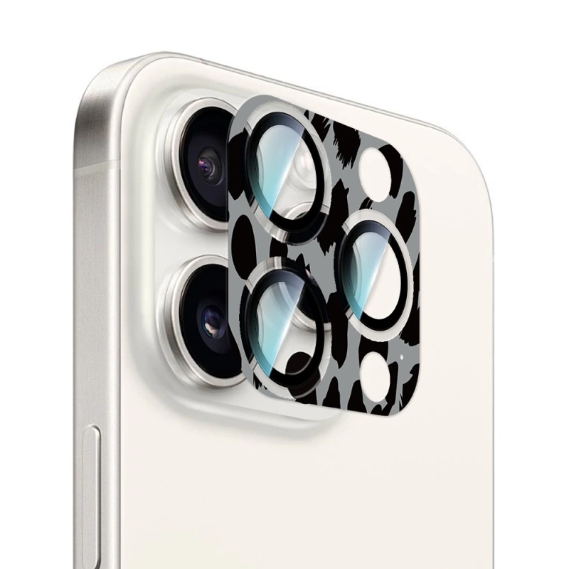 Apple iPhone 16 Pro CaseWorld Crystal Color Serisi Full Kamera Lens Koruyucu