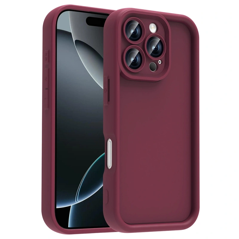 Apple iPhone 16 Pro Kılıf Kamera Korumalı Zore Ananas Kapak