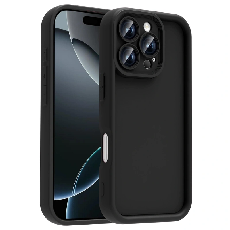 Apple iPhone 16 Pro Kılıf Kamera Korumalı Zore Ananas Kapak