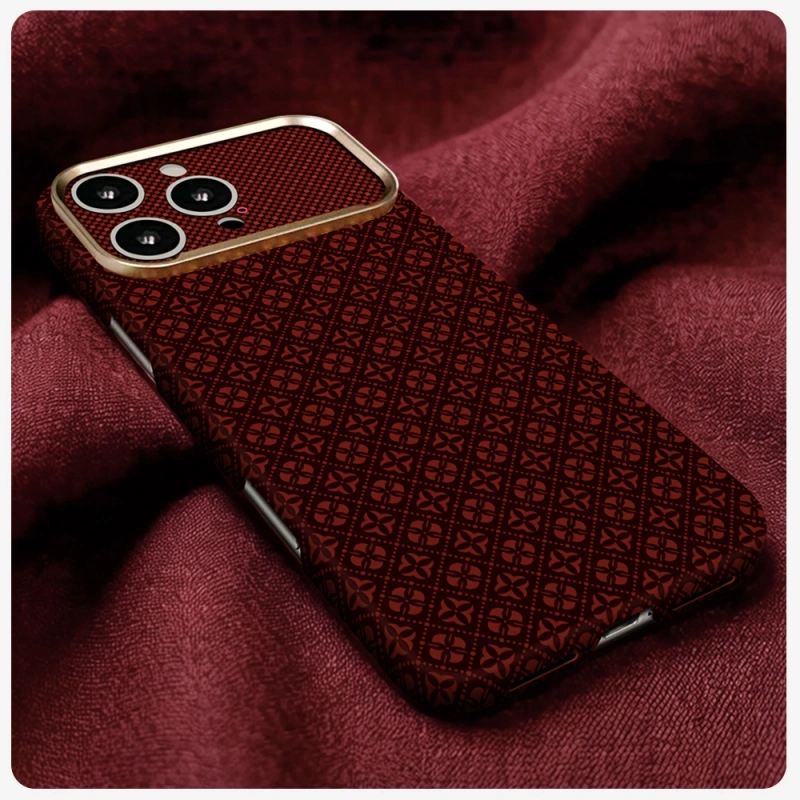 Apple iPhone 16 Pro Kılıf M-Safe Şarj Özellikli Zore Paris Velix Sert PC Kapak