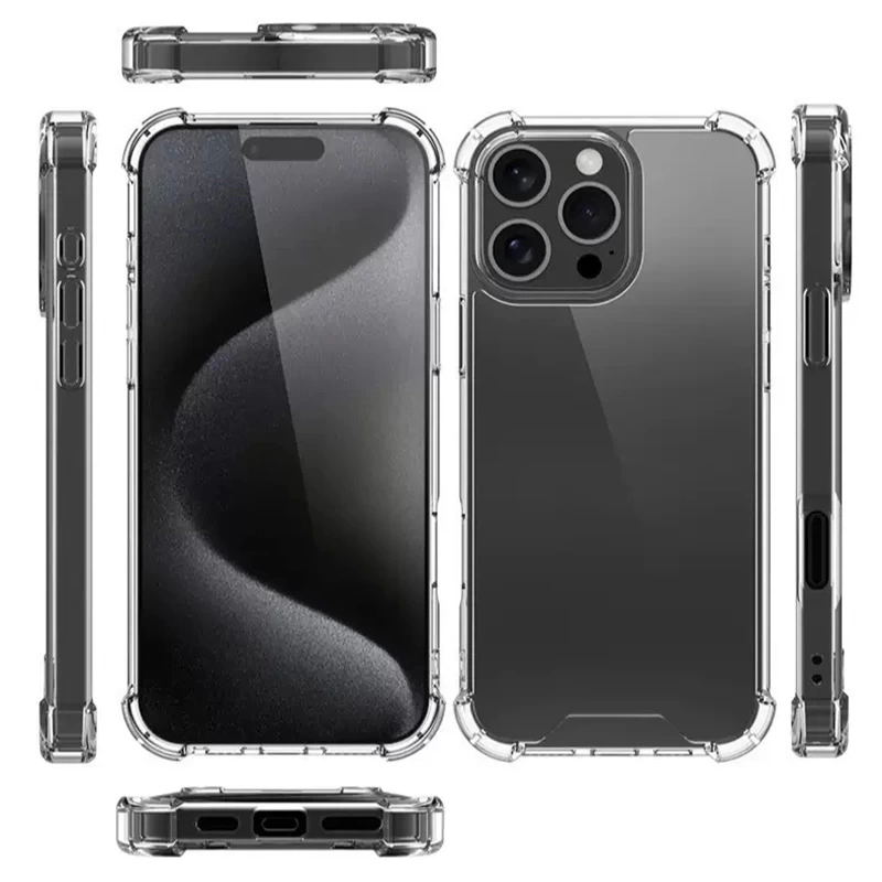 Apple iPhone 16 Pro Kılıf Zore Nitro Anti Shock Silikon