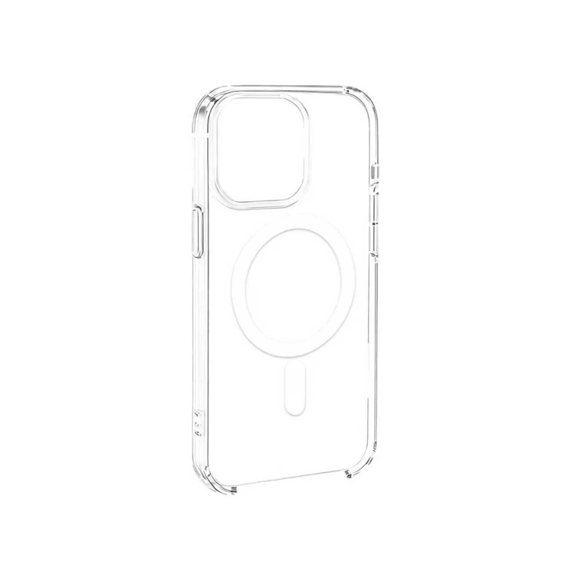 Apple iPhone 16 Pro Kılıf Zore Wireless Şarj Özellikli Şeffaf Orjin Kapak