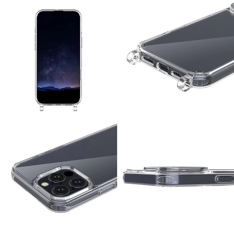 Apple iPhone 16 Pro Kılıf Zore X-Rop Kapak