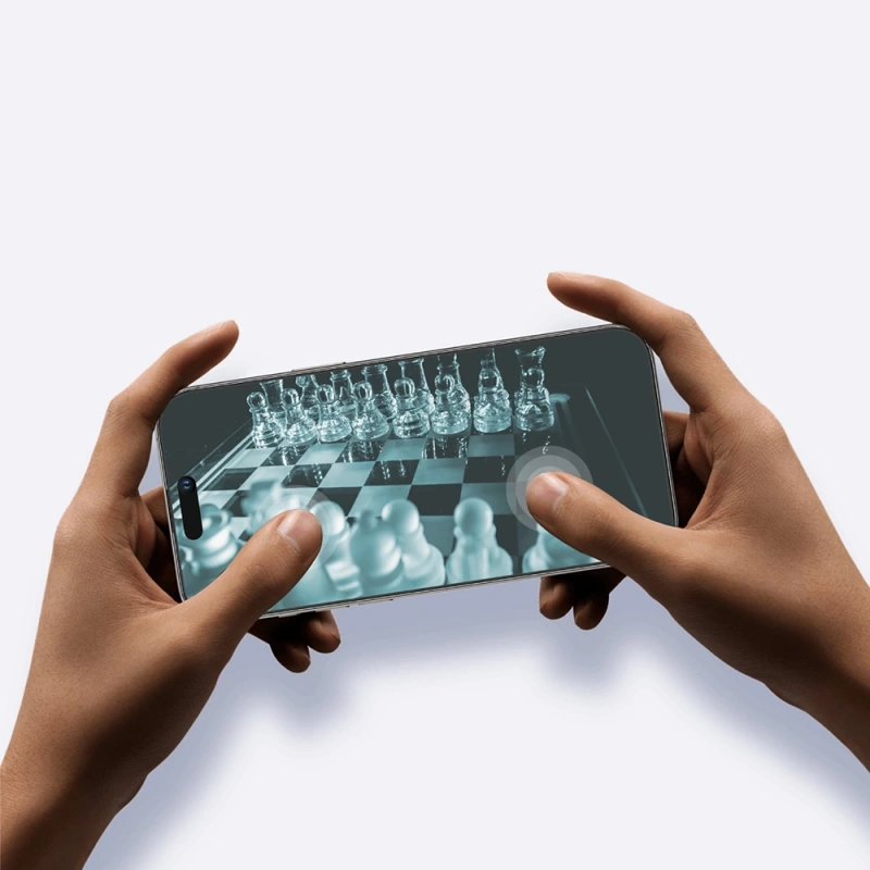 Apple iPhone 16 Pro Max Amazingthing Radix Mat Parmak İzi Bırakmayan Temperli Cam Ekran Koruyucu