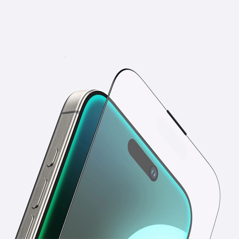 Apple iPhone 16 Pro Max Amazingthing Titan Mat Parmak İzi Bırakmayan Temperli Cam Ekran Koruyucu