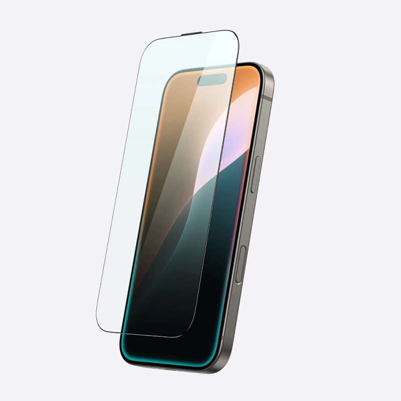 Apple iPhone 16 Pro Max Amazingthing Titan Max Parmak İzi Bırakmayan Temperli Cam Ekran Koruyucu