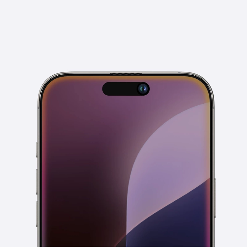 Apple iPhone 16 Pro Max Amazingthing Titan Privacy Parmak İzi Bırakmayan Temperli Cam Ekran Koruyucu