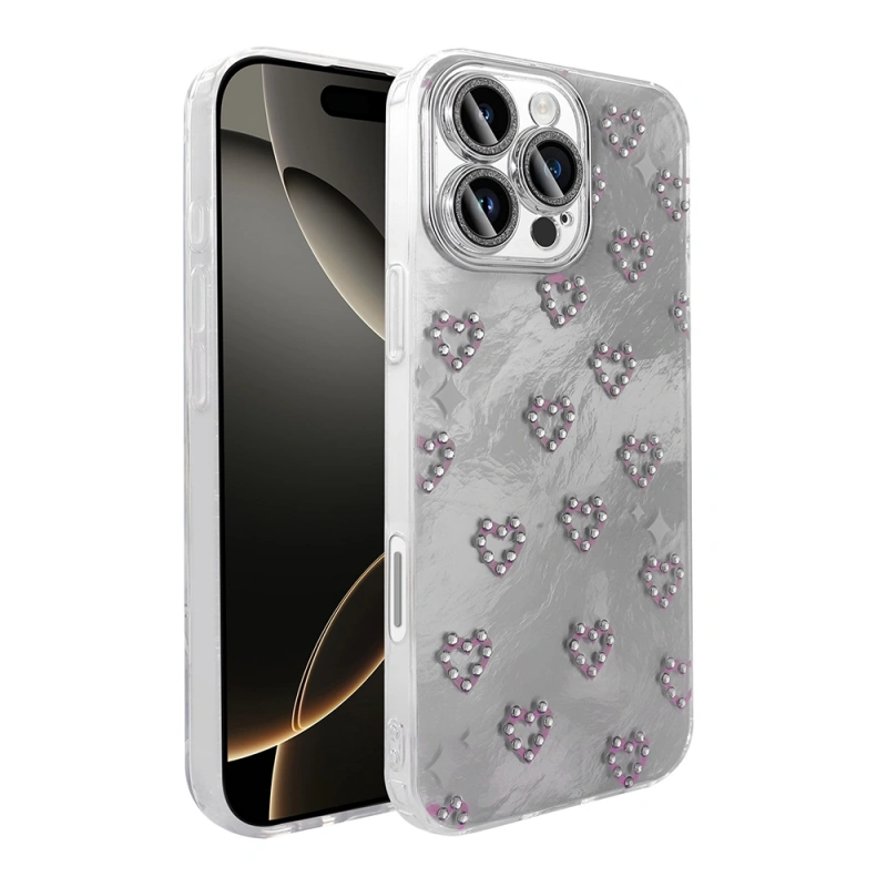 Apple iPhone 16 Pro Max Kılıf Kamera Korumalı Figürlü Zore Ponti Silikon Kapak