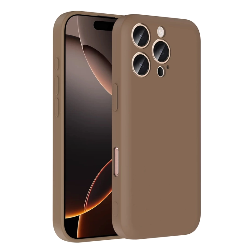 Apple iPhone 16 Pro Max Kılıf Kamera Korumalı Kartlık Hazneli Zore Vitra Kapak