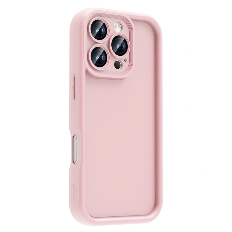 Apple iPhone 16 Pro Max Kılıf Kamera Korumalı Zore Ananas Kapak