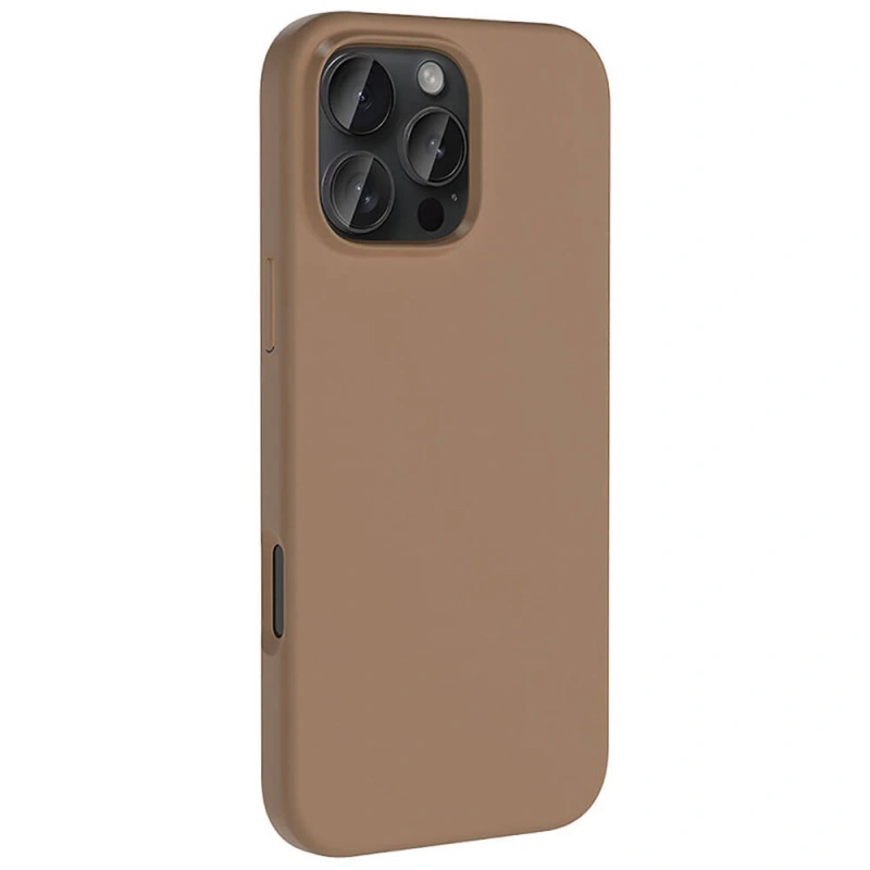 Apple iPhone 16 Pro Max Kılıf M-safe Şarj Özellikli Sıvı Teknolojili Silinebilir Sert Zore Kivi Kapak