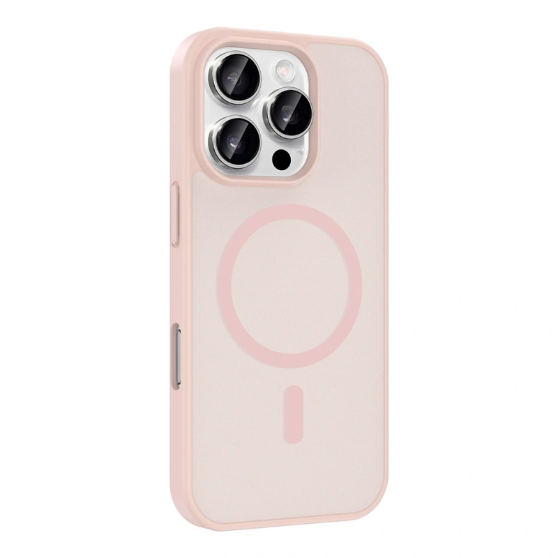 Apple iPhone 16 Pro Max Kılıf M-safe Şarj Özellikli Zore Babet Kapak