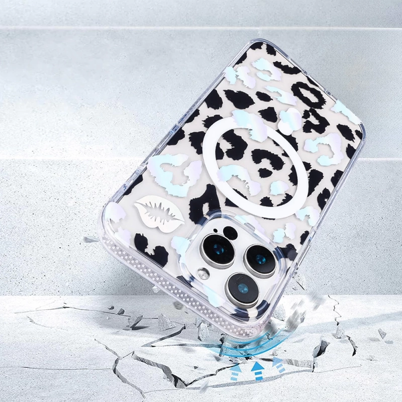 Apple iPhone 16 Pro Max Kılıf M-safe Şarj Özellikli Zore Jago Kapak