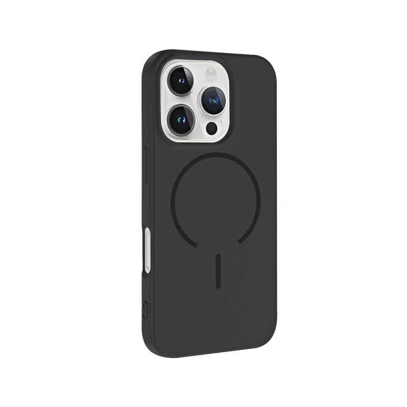Apple iPhone 16 Pro Max Kılıf M-safe Şarj Özellikli Zore Meta Kapak