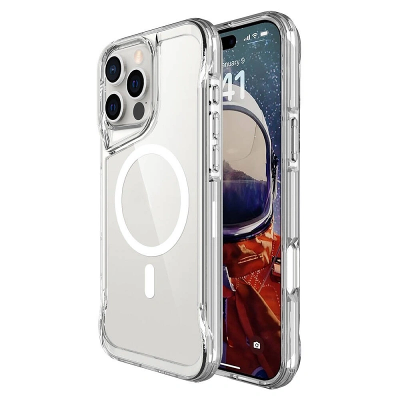 Apple iPhone 16 Pro Max Kılıf Zore M-safe Şarj Özellikli T-Max M-safe Kapak