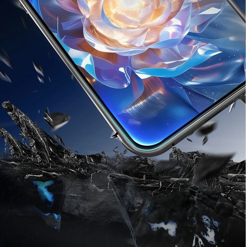 Apple iPhone 16 Pro Max Mohseven Pure Safir Coating HD 3D Glue Temperli Cam Ekran Koruyucu